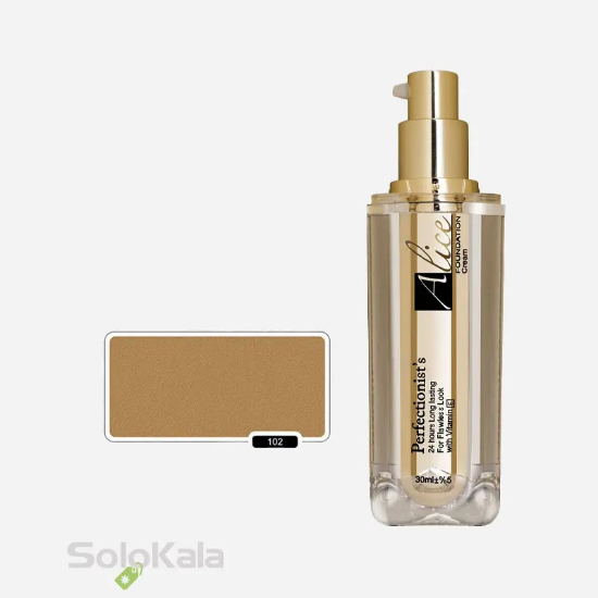 کرم پودر شیشه ای آلیس شماره 102