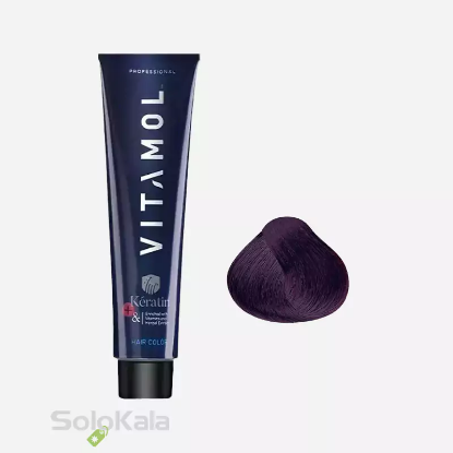 رنگ مو شرابی تیره شماره 4.20 ویتامول
