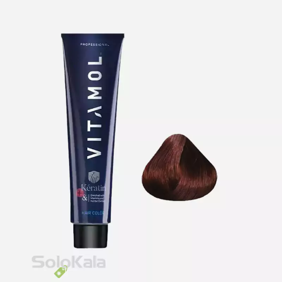 رنگ مو بلوند مسی تیره شماره 6.4 ویتامول