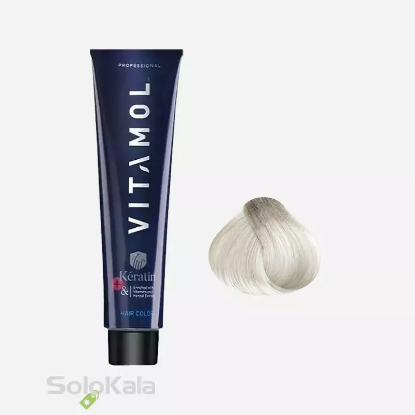 رنگ مو بلوند دودی خیلی خیلی روشن شماره 10.1 ویتامول