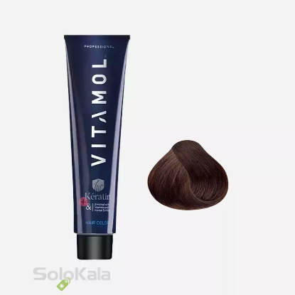 رنگ مو قهوه ای شکلاتی متوسط شماره 4.8 ویتامول