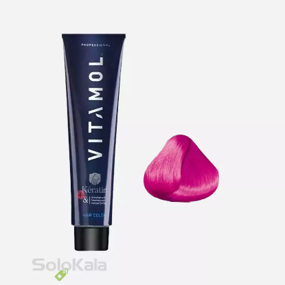 رنگ مو سری فشن صورتی ویتامول