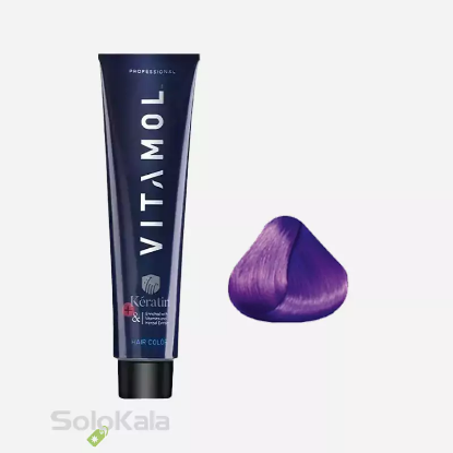 رنگ مو سری فشن بنفش ویتامول