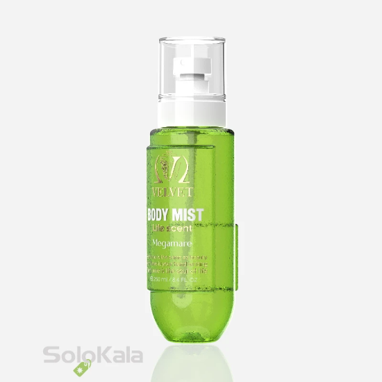 بادی میست زنانه و مردانه ولوت مدل Megamare حجم 250 میل