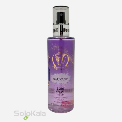 بادی اسپلش مردانه ولوت مدل SAUVAGE حجم 250 میل