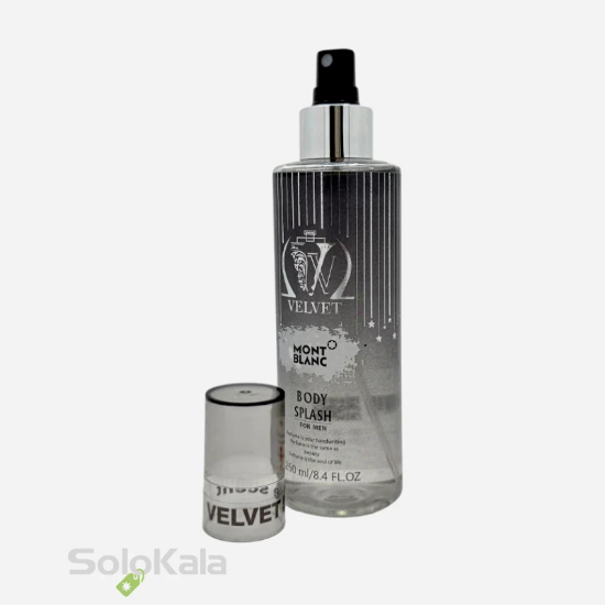 بادی اسپلش مردانه ولوت مدل MONT BLANC حجم 250 میل