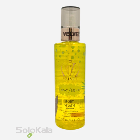 بادی اسپلش زنانه ولوت مدل Coconut Passion حجم 250 میل
