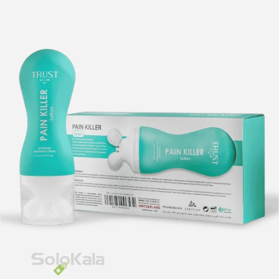 لوسیون ضد درد و گرفتگی عضلات تراست