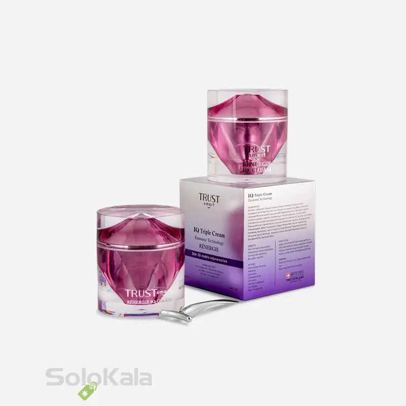 کرم سه گانه هوشمند تراست مناسب انواع پوست