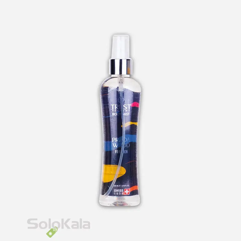بادی میست مردانه تراست مدل Prada Wood حجم 200میل