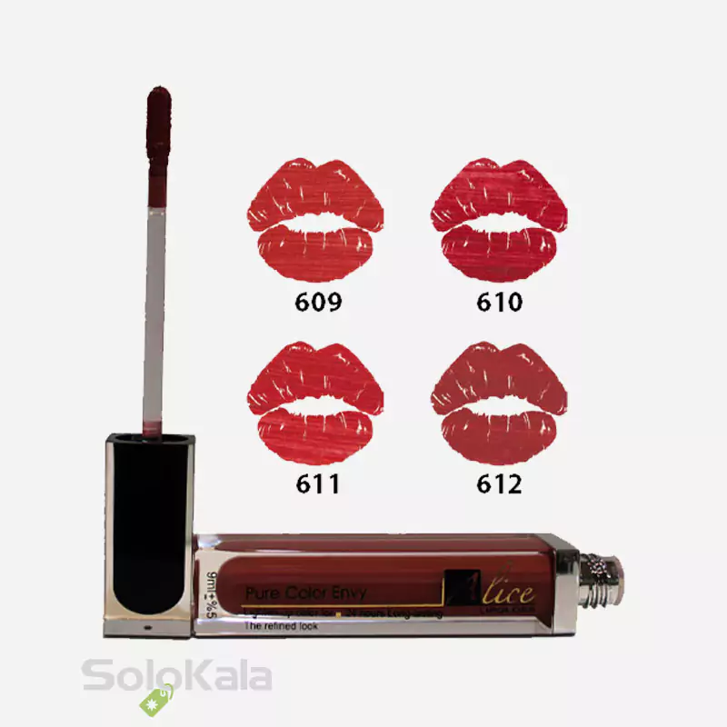 رژ لب مایع مات آلیس شماره 610