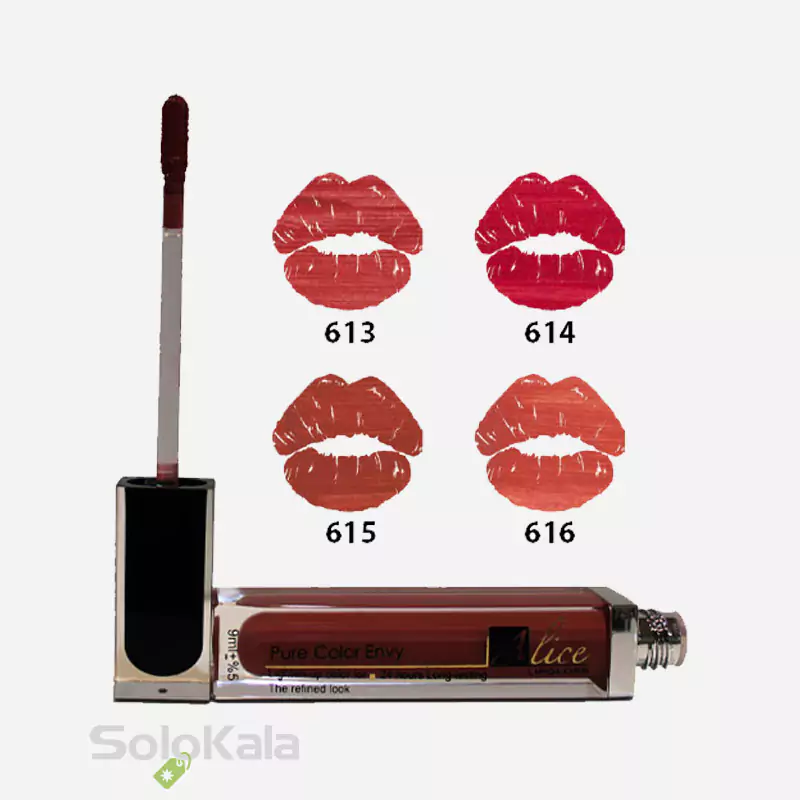 رژ لب مایع مات آلیس شماره 614