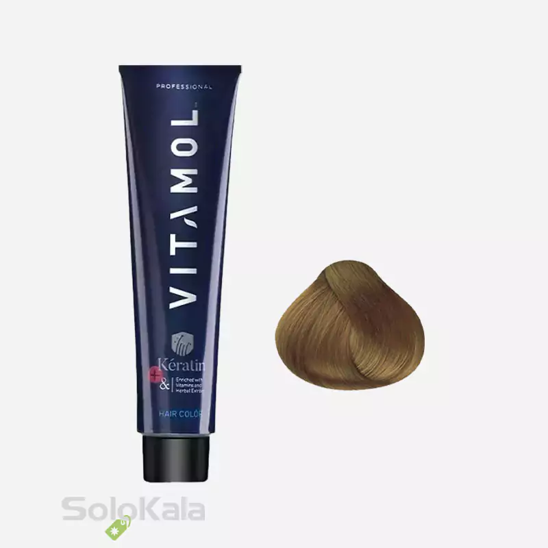 رنگ مو طبیعی بلوند خیلی روشن قوی شماره 8.00 ویتامول