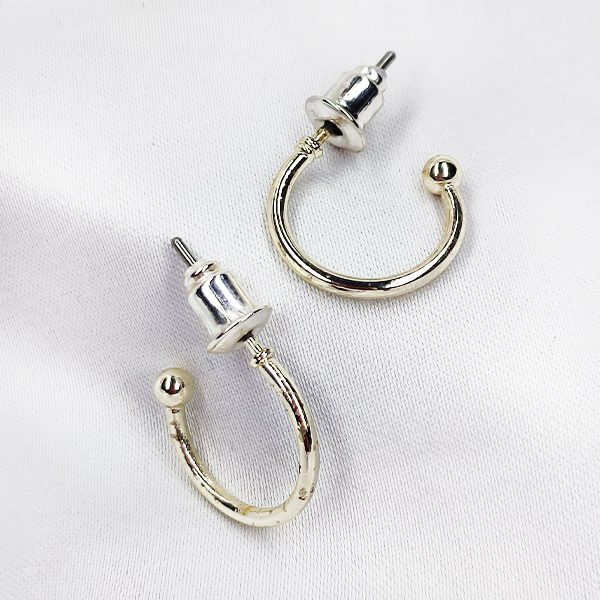 گوشواره حلقه ای توپی کد 5209
