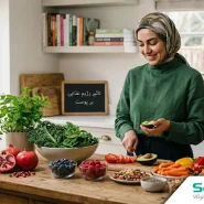 تاثیر رژیم غذایی بر پوست