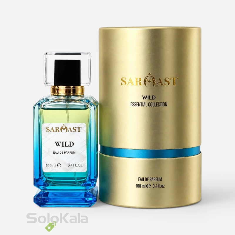 ادکلن مردانه سرمست مدل WILD حجم 100 میل
