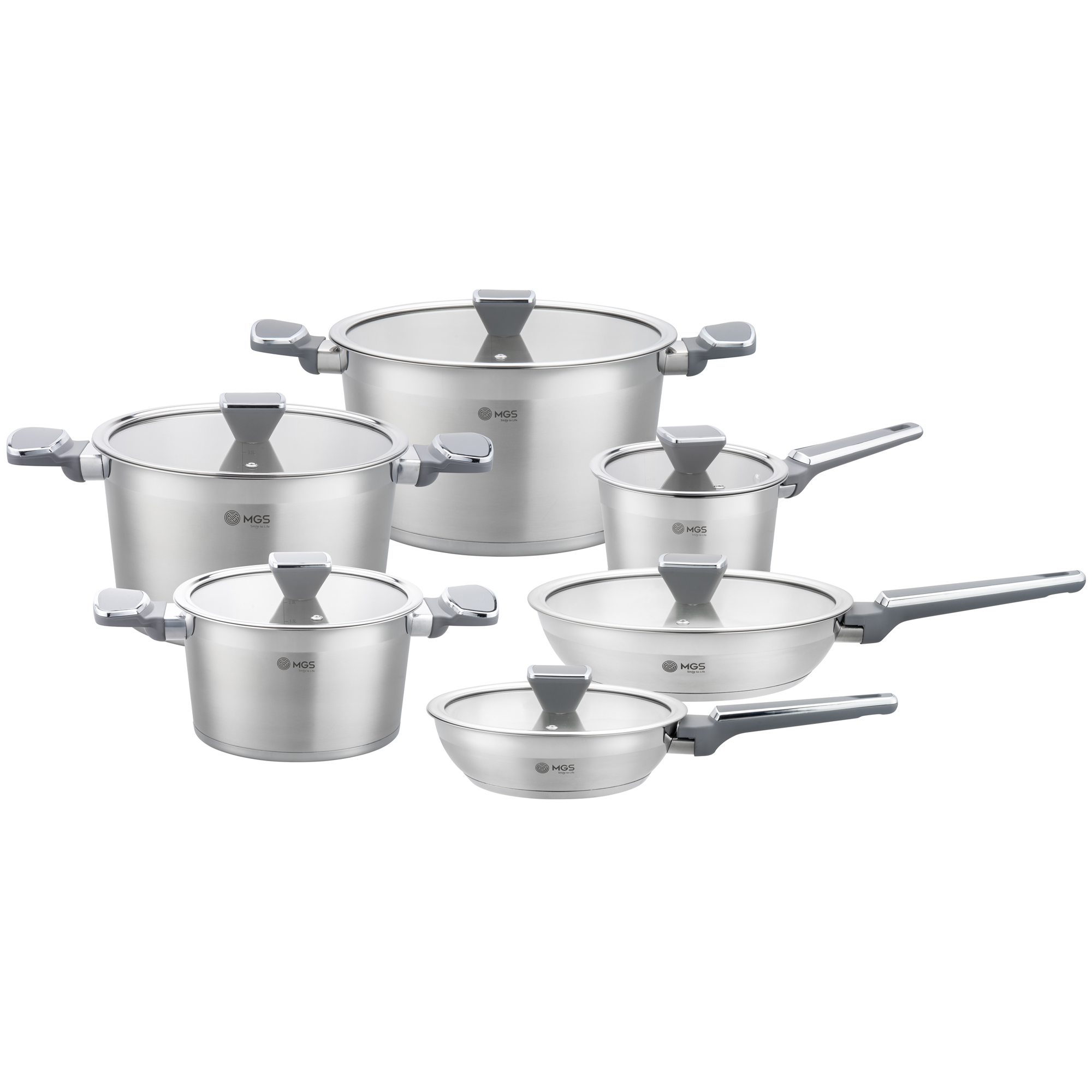 سرویس قابلمه 12 پارچه استیل کد CWS5110 - استیل