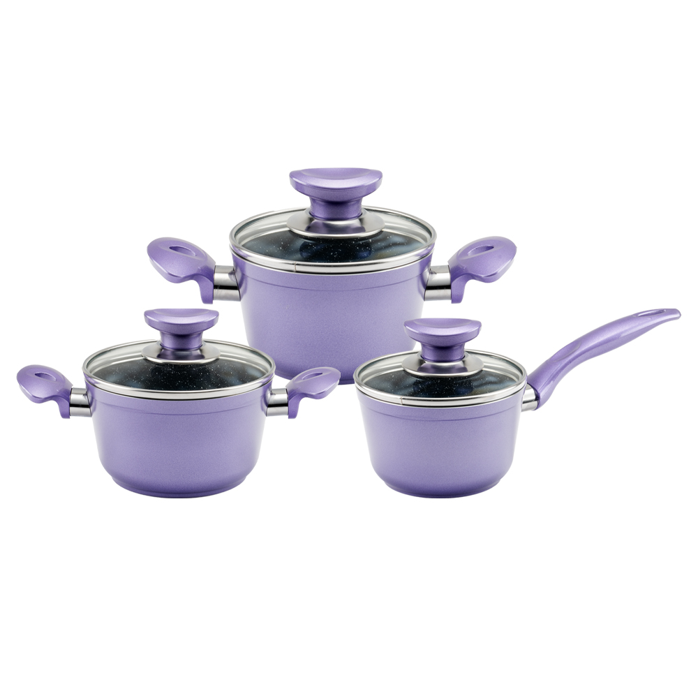 سرویس قابلمه 5 پارچه گرانیت مدل babyset - یاسی